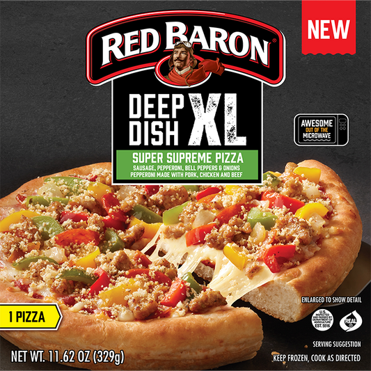 RED BARON® Deep Dish XL Super Supreme Pizza