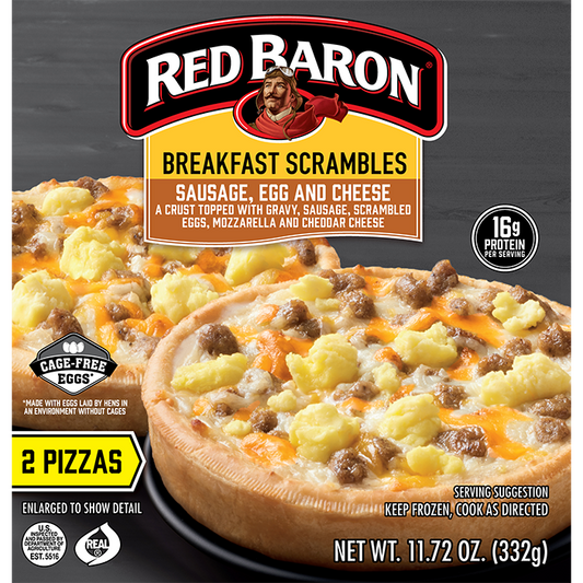 RED BARON® Single Scrambles Sausage, Egg and Cheese