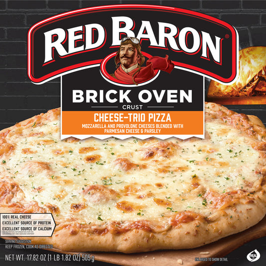 RED BARON® Brick Oven Cheese-Trio Pizza