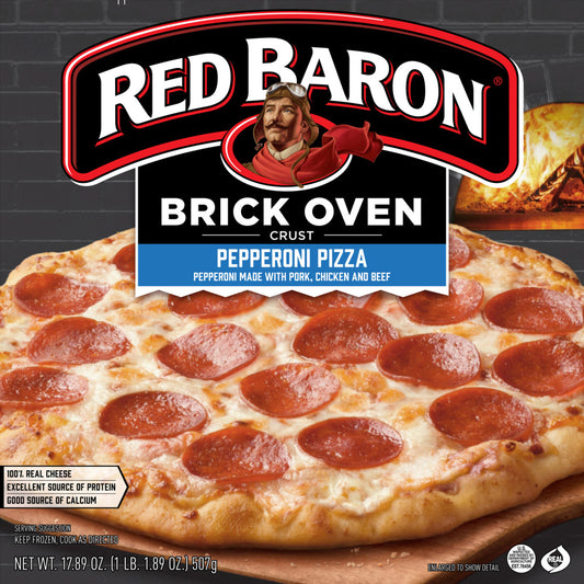RED BARON® Brick Oven Pepperoni Pizza