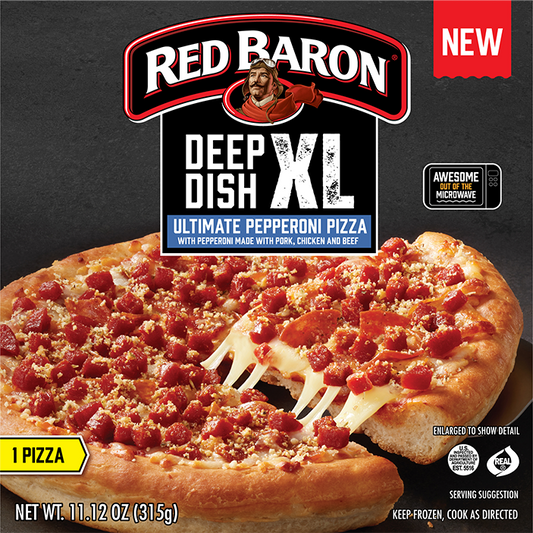 RED BARON®Deep Dish XL Ultimate Pepperoni Pizza