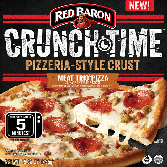RED BARON® Crunch Time™ Meat-Trio®