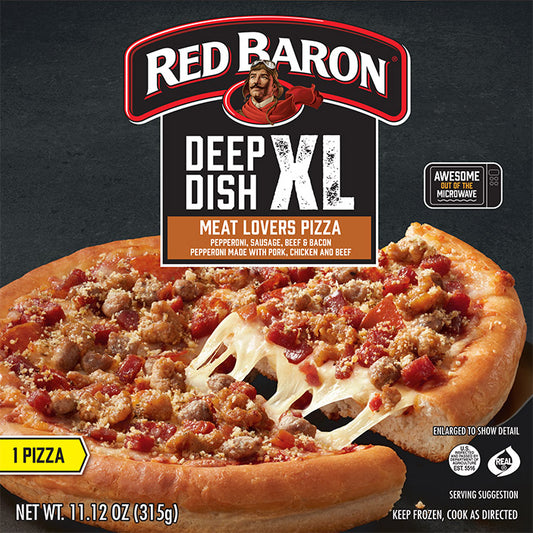 RED BARON® Deep Dish XL Meat Lovers Pizza