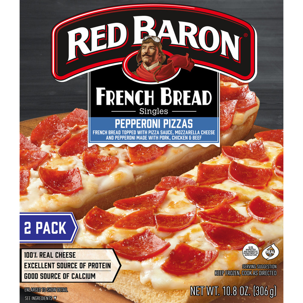 Red Baron French Bread Pepperoni Pizza