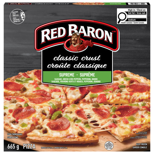 Red Baron Classic Crust Supreme Frozen Pizza