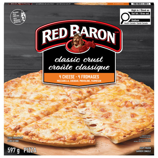 Red Baron Classic Crust Four Cheese Frozen Pizza