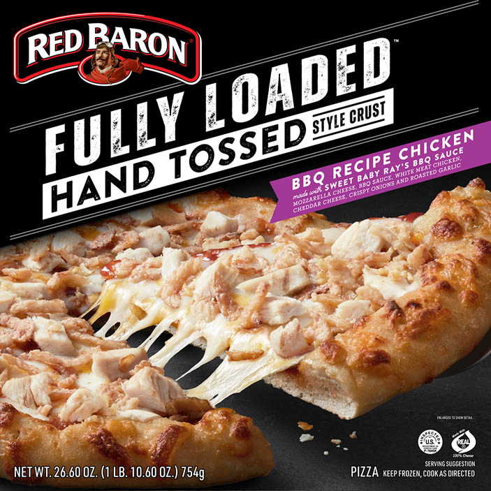 RED BARON® FULLY LOADED™ BBQ Recipe Chicken Pizza RED BARON® FULLY LOADED™ BBQ Recipe Chicken Pizza