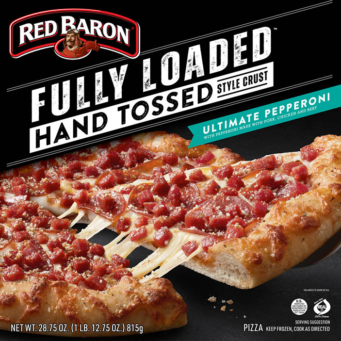 RED BARON® FULLY LOADED™ Hand tossed Pepperoni Pizza