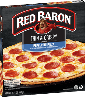 RED BARON® Thin & Crispy Pizza