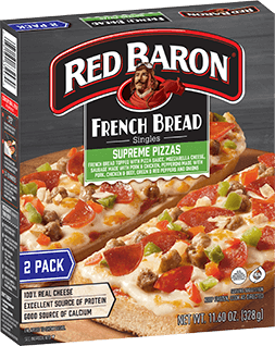 RED BARON® French Bread Pizza Singles