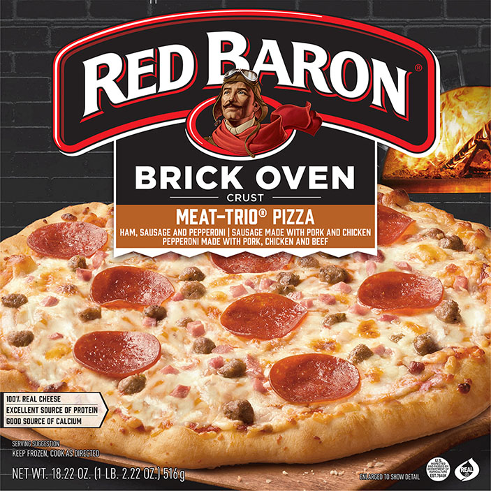 RED BARON® Brick Oven MEAT-TRIO® Pizza