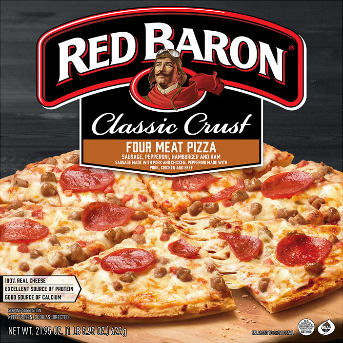 RED BARON® Classic Crust Four Meat Pizza RED BARON® Classic Crust Four Meat Pizza