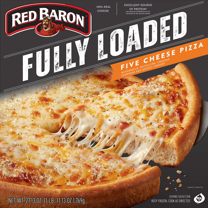 RED BARON® FULLY LOADED™ Five Cheese Pizza RED BARON® FULLY LOADED™ Five Cheese Pizza
