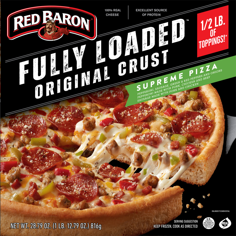 RED BARON® FULLY LOADED™ Supreme Pizza RED BARON® FULLY LOADED™ Supreme Pizza