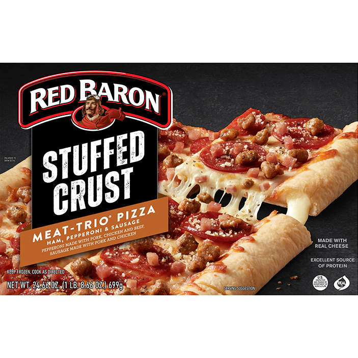 RED BARON® Stuffed Crust MEAT TRIO® Pizza