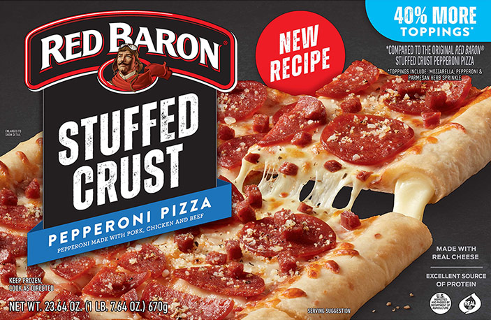RED BARON® Stuffed Crust Pepperoni Pizza